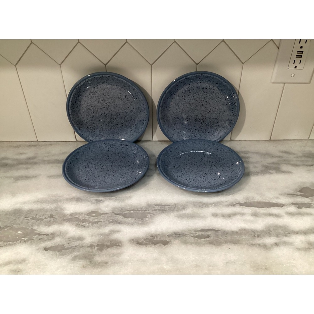 Ranmaru Japan Milky Way 7.75" Salad Plates Set Of 4‎